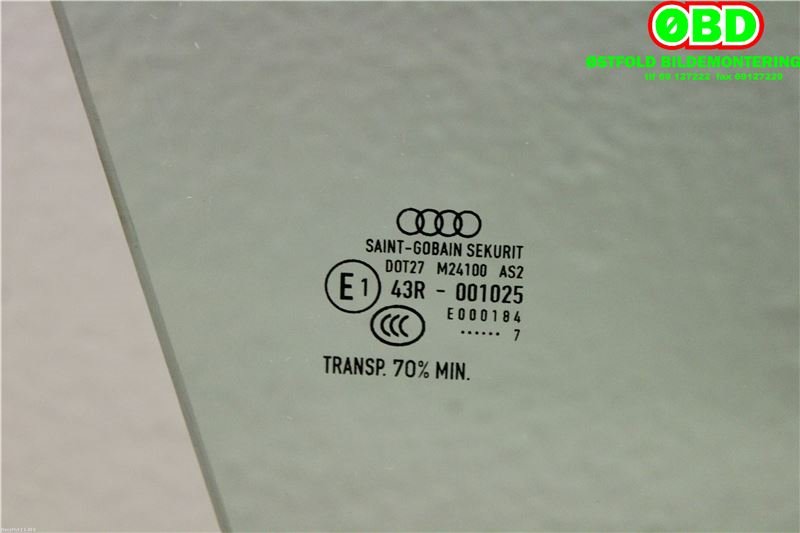 Siderute høyre foran til Audi A3 2016-2020 (Type III, Fase 2)  (AUDI|8V4 845 202 A|)