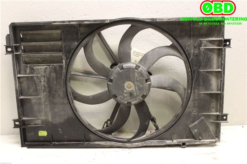 Kjølevifte til VW Touran 2007-2010 (Type I, Fase 2)  (VOLKSWAGEN|1K0 959 455 EF|)
