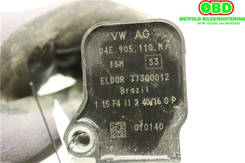 Coil elektronisk til Audi A3 2016-2020 (Type III, Fase 2)  (AUDI|04E 905 110 K|04E 905 110 P|04E905110M)