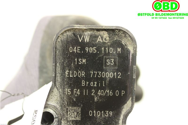 Coil elektronisk til Audi A3 2016-2020 (Type III, Fase 2)  (AUDI|04E 905 110 K|04E 905 110 P|04E905110M)