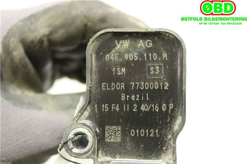 Coil elektronisk til Audi A3 2016-2020 (Type III, Fase 2)  (AUDI|04E 905 110 K|04E 905 110 P|04E905110M)