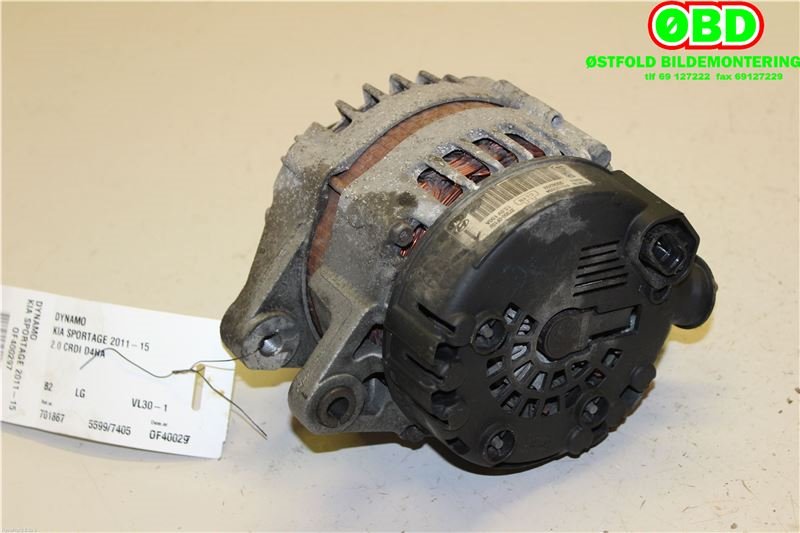Dynamo til Kia Sportage 2010-2016 (Type III)  (KIA|373002F100|)