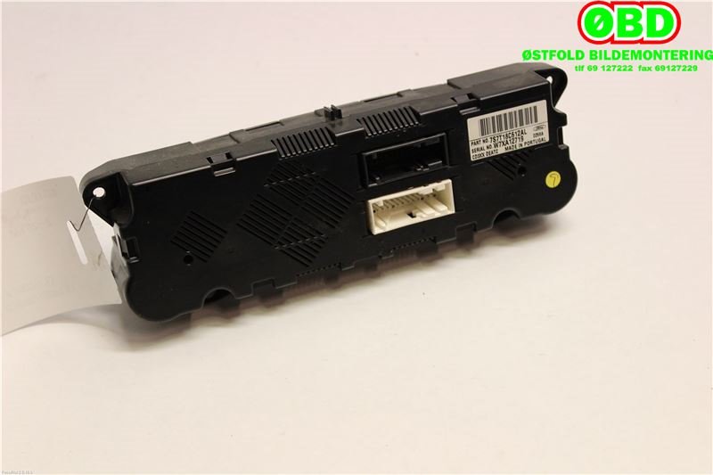 Varmeapparat betjening til Ford Mondeo 2007-2010 (Type IV, Fase 1)  (FORD|1676129||7S7T18C612AL)