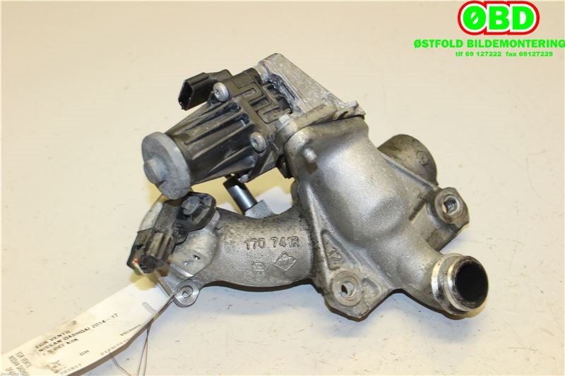EGR-ventil til Nissan Qashqai 2014-2021 (Type II) (NISSAN|)