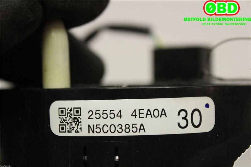 Airbag slepering til Nissan Qashqai 2014-2021 (Type II)  (NISSAN|255544EA0A|255544EA0D)