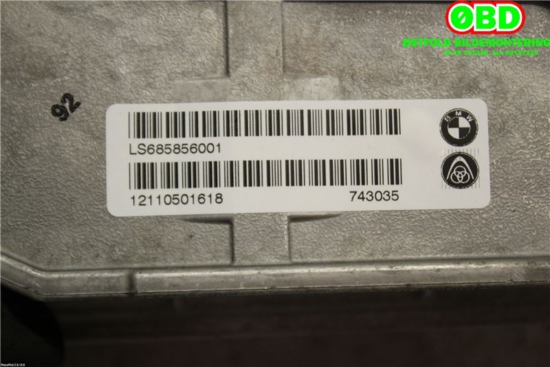 Rattaksel elektrisk servo til BMW 3-Serie 2012-2018 (F30/F31/F34) (F30/F31/F34) (BMW|32 30 6 854 047|)