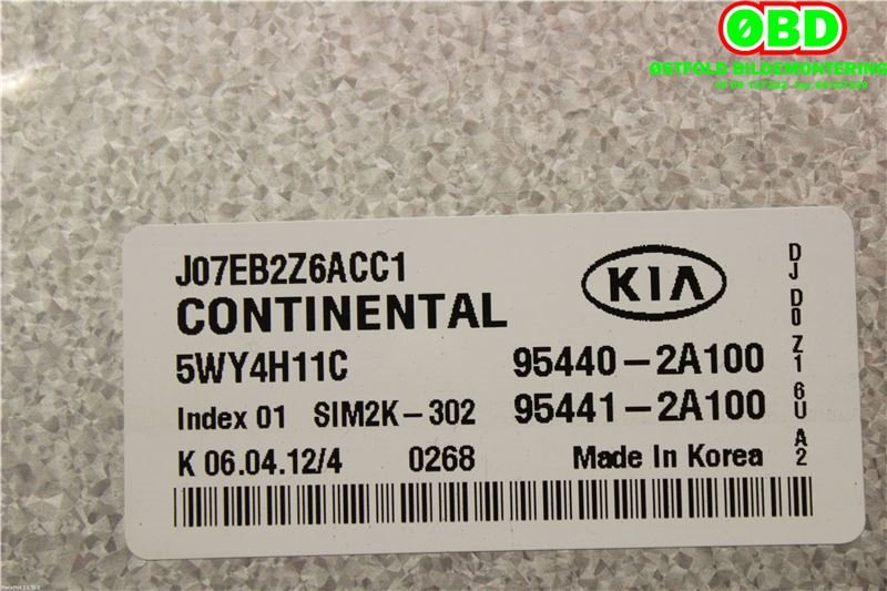 Styreenhet girkasse til Kia Cee