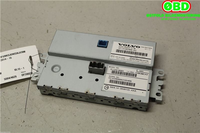 Instrument kjørecomputer til Volvo XC70 2014-2016 (Type II, Fase 2)  (VOLVO|36011331||31382906AC)