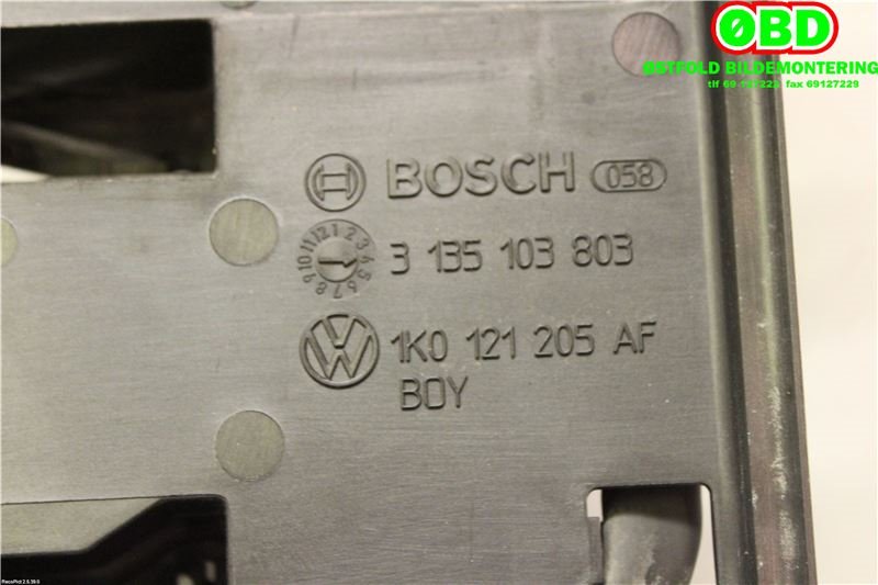 Kjølevifte til VW Golf VI 2008-2012  (VOLKSWAGEN||1K0121205AF)
