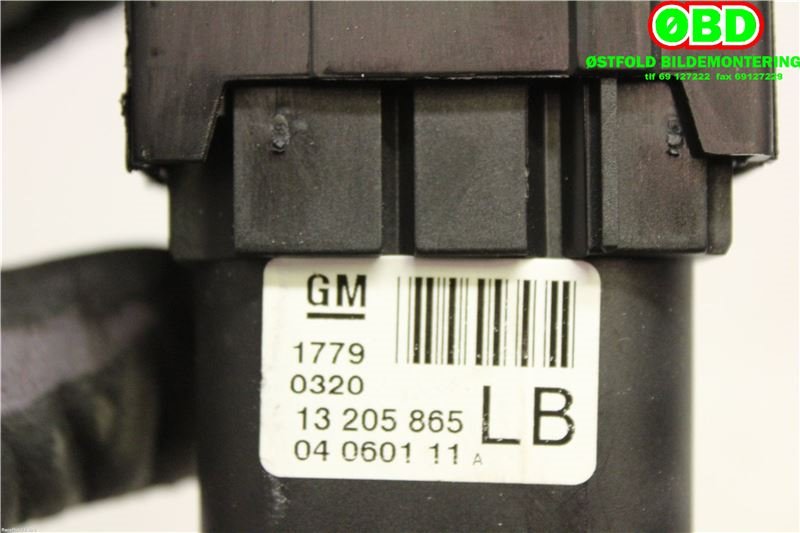 Bryter lys til Opel Zafira B 2005-2011  (OPEL|93185581|6240337|)