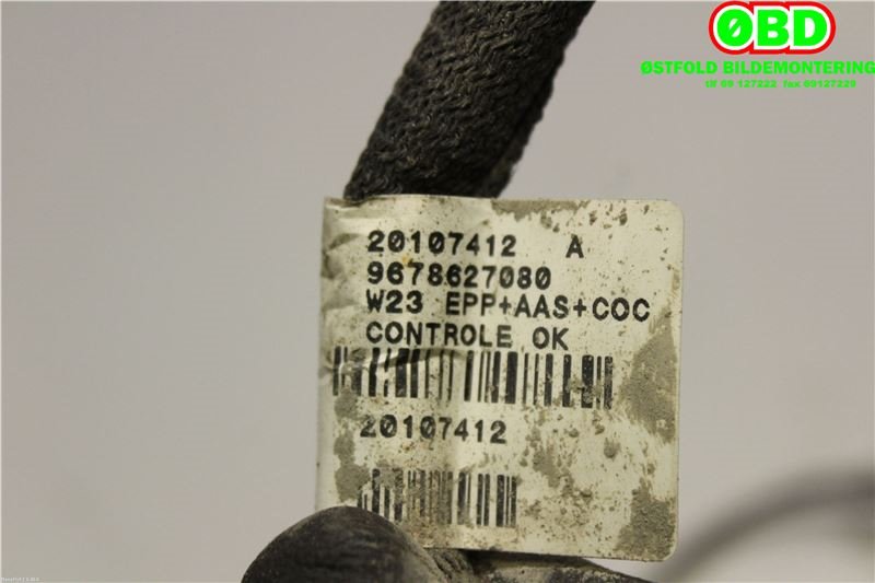 Ledningsnett til Peugeot 508 2011-2014 (Type I, Fase 1) (PEUGEOT|9678627080|)