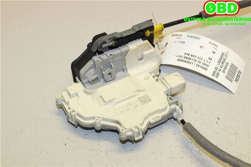 Låsekasse venstre bak til Audi A4, Allroad 2016-->> (Type II) (B9) (B9) (AUDI|4G0 839 015 H||4G0839015H)