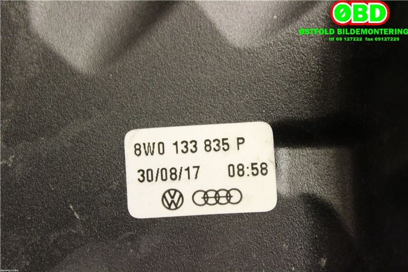 Luftfilterboks til Audi A4, Allroad 2016-->> (Type II) (B9) (B9) (AUDI|8W0133837P||8W0133835P)