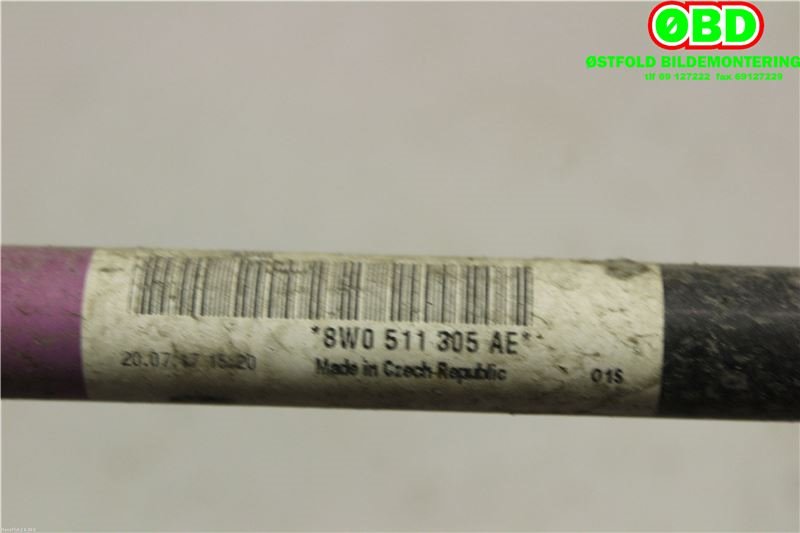Stabilisatorstag bak til Audi A4, Allroad 2016-->> (Type II) (B9) (B9) (AUDI|8W0511305AE|)