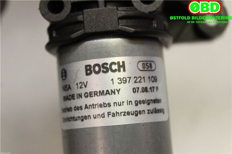 Baklukeåpner motor til Audi A4, Allroad 2016-->> (Type II) (B9) (B9) (AUDI|8W9 827 851 A|8W9 827 851 D|)