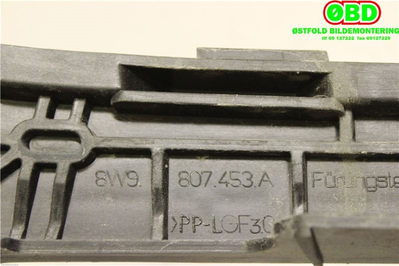 Diverse deler til Audi A4, Allroad 2016-->> (Type II) (B9) (B9) (AUDI|8W9 807 453 A||8W9807453A)