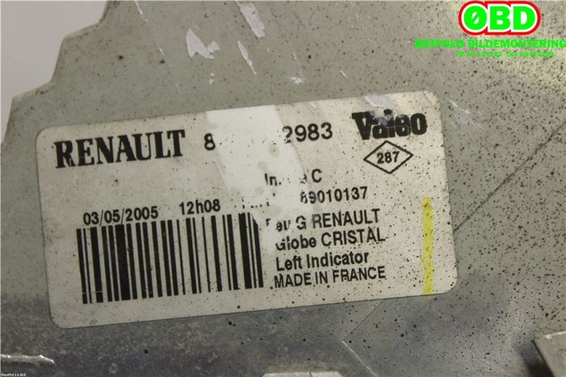 Blinklykt venstre til Nissan Primastar 2001-2006  (NISSAN|2613500Q0A||8200402983)