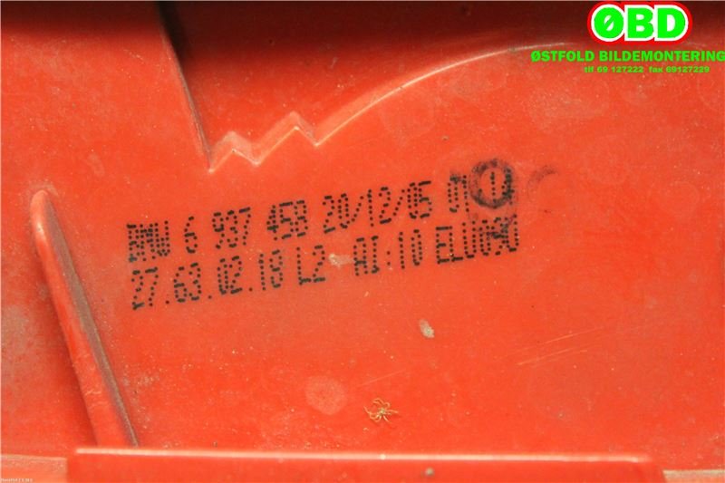 Baklykt høyre til BMW 3-Serie 2005-2011 (E90/E91/E92/E93) (E90/E91/E92/E93) (BMW|63 21 6 937 458||6937458)
