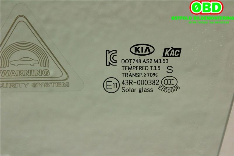 Siderute venstre foran til Kia Rio 2011-2017 Type III (KIA|824111W020|)