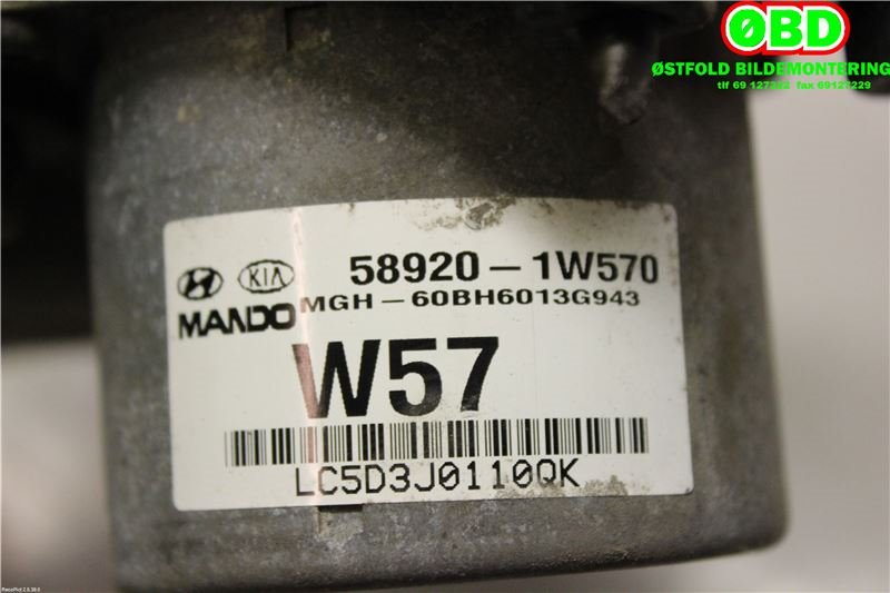 ABS sentral til Kia Rio 2011-2017 Type III  (KIA|589201W570|)