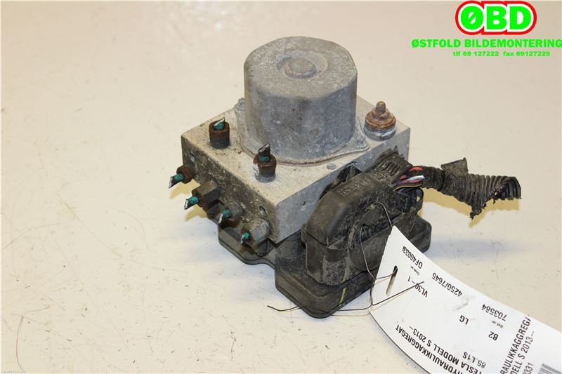 ABS sentral til Tesla Model S, 2013-2016 (Fase 1)  (TESLA|103779700B)