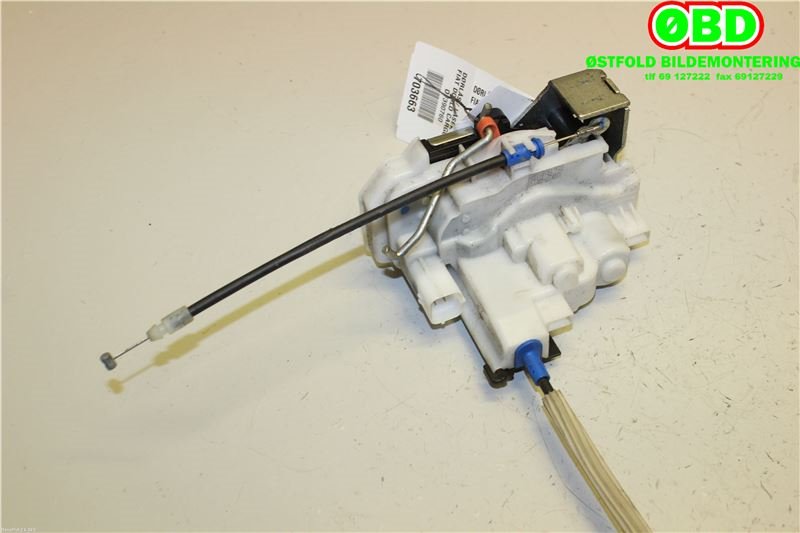 Låsekasse venstre foran til Fiat Doblo 2010-->> (Type II) (FIAT|51969788|51975082|)