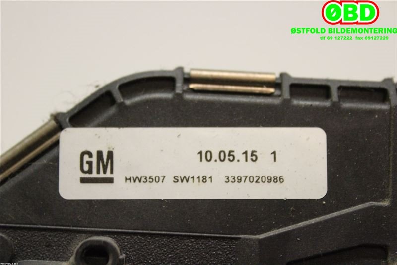 Viskermotor frontrute til Opel Astra J 2010-2015  (OPEL||3397020986|1397220623)
