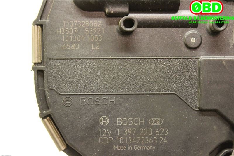 Viskermotor frontrute til Opel Astra J 2010-2015  (OPEL||3397020986|1397220623)