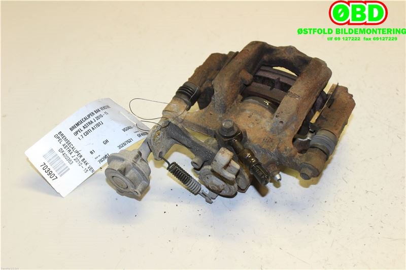 Bremsecaliper venstre bak til Opel Astra J 2010-2015  (OPEL|13300883|542110|)