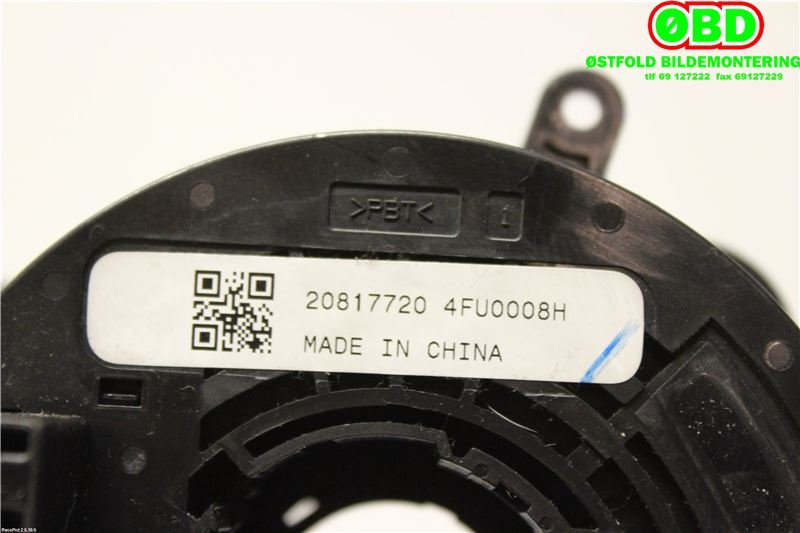 Airbag slepering til Opel Astra J 2010-2015 (OPEL|20817720|199295|)