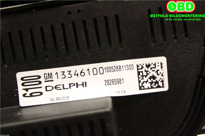 Bilstereo til Opel Astra J 2010-2015 (OPEL|13346053|1781052)