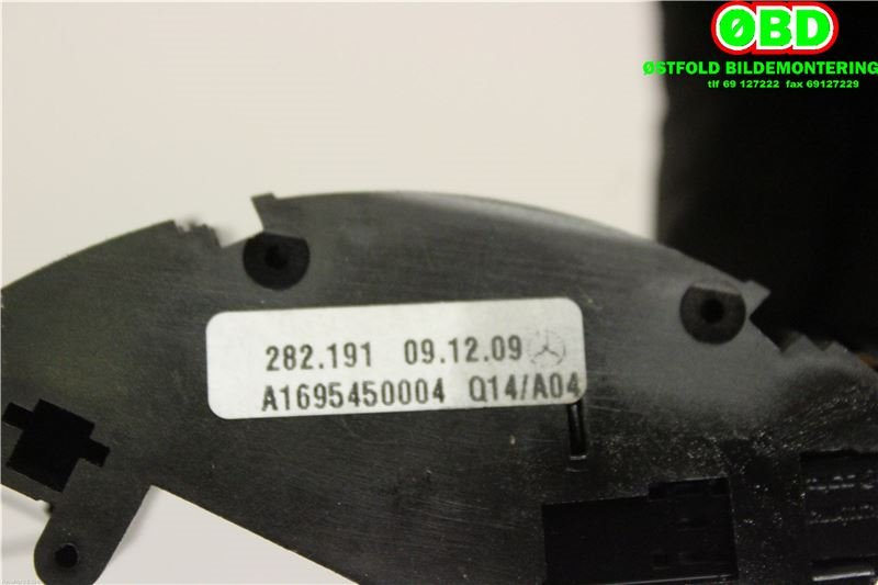 Bryter cruise control til Mercedes A-Klasse 2005-2012 (W169) (W169) (MERCEDES|A 169 545 00 04||1695450004)