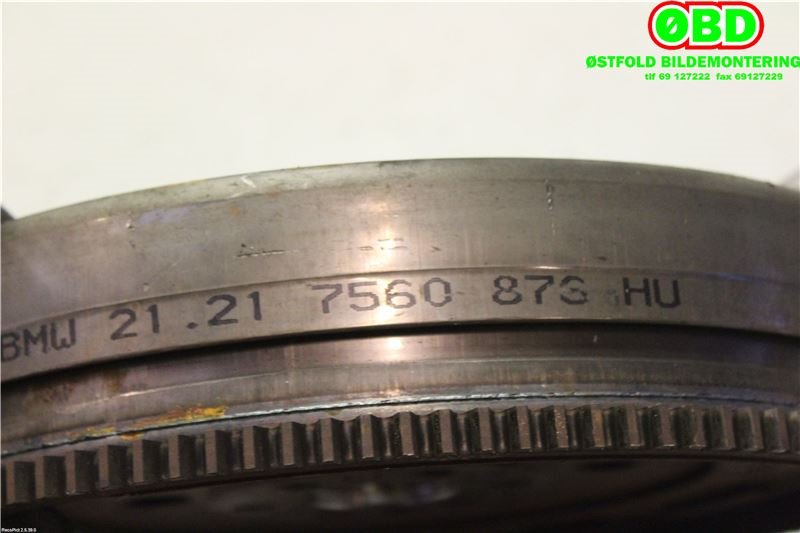 Svinghjul manuell til BMW 3-Serie 2005-2011 (E90/E91/E92/E93) (E90/E91/E92/E93) (BMW|21 20 7 560 876|)
