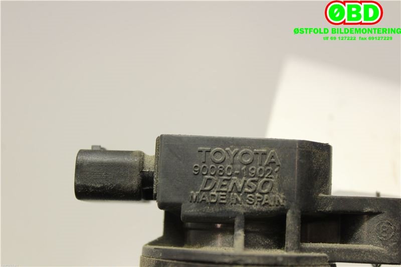 Coil elektronisk til Toyota Yaris 2006-2009 (Type II, Fase 1)  (TOYOTA|9008019021|9091902240)