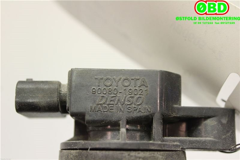 Coil elektronisk til Toyota Yaris 2006-2009 (Type II, Fase 1)  (TOYOTA|9008019021|9091902240)