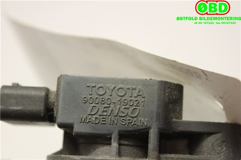 Coil elektronisk til Toyota Yaris 2006-2009 (Type II, Fase 1)  (TOYOTA|9008019021|9091902240)