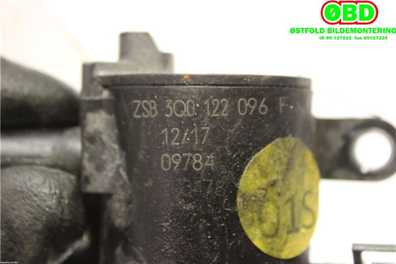 Sirkulasjonspumpe til VW Passat 2015-2019 (Fase 1) (B8) (B8) (VOLKSWAGEN||3Q0122096F)