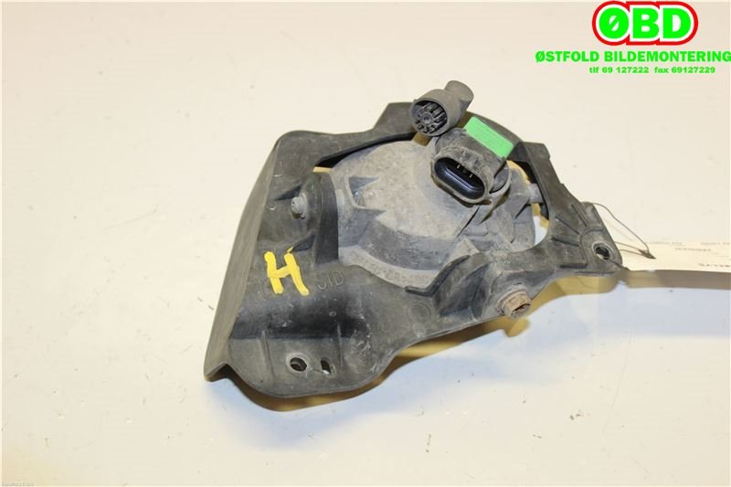 Tåkelykt høyre foran til Mazda 2 2007-2010 (Type II, Fase 1)  (MAZDA|D65151680A|)