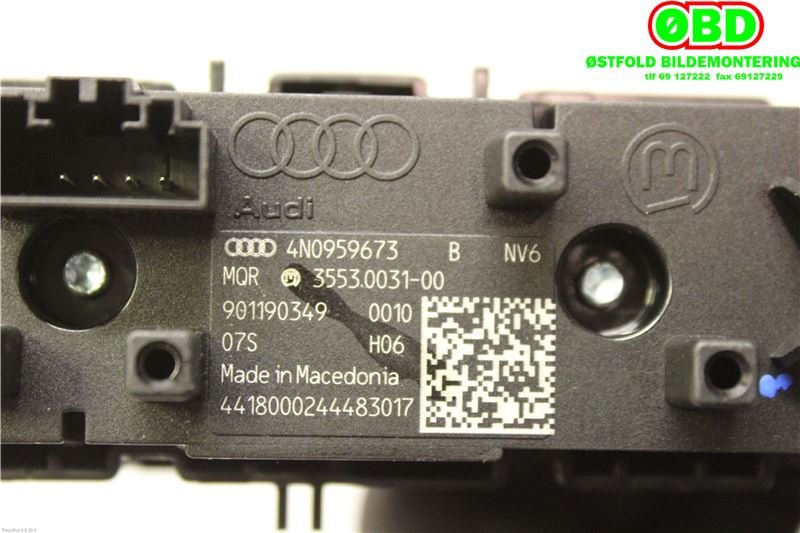 Bryter diverse til Audi e-tron 2018-->>  (AUDI ETRON|4N0 959 673 B||4N0959673B)