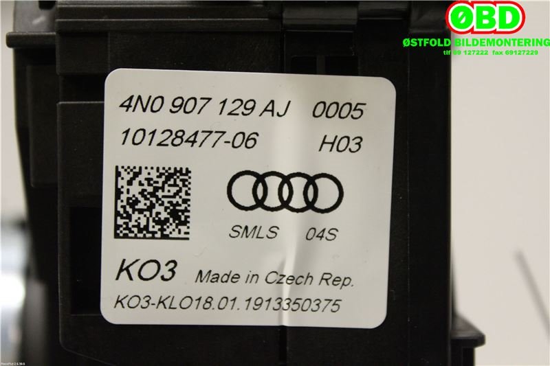 Bryter combi til Audi e-tron 2018-->>  (AUDI ETRON|4N0 907 129 AJ|4N0 907 129 NC|4N0907129AJ)
