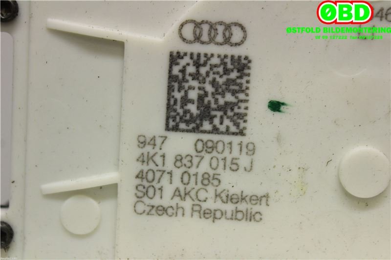 Låsekasse venstre foran til Audi e-tron 2018-->>  (AUDI ETRON|4K1 837 015 J||4K1837015J)