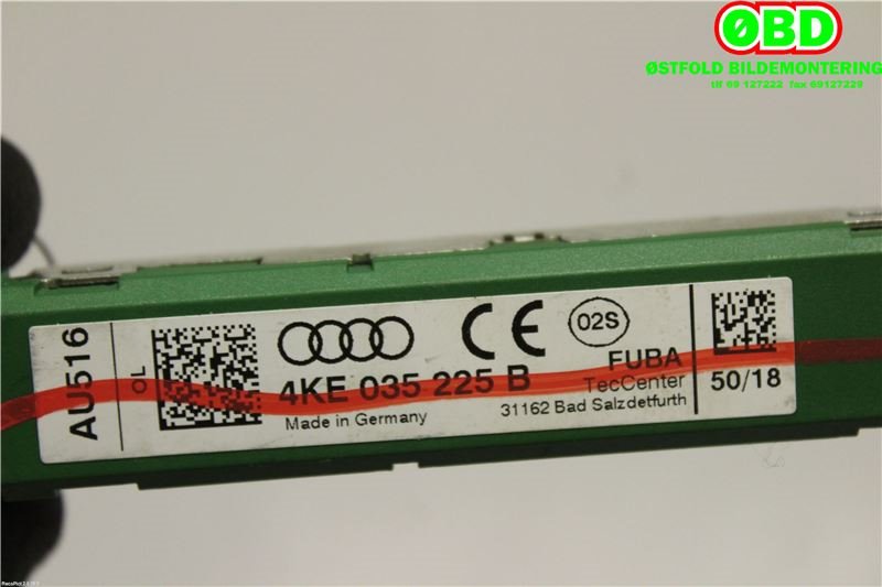 Antenne forsterker til Audi e-tron 2018-->>  (AUDI ETRON|4KE 035 225 B||4KE035225B)
