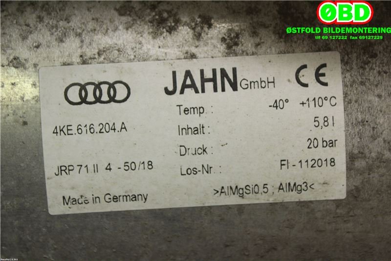 Diverse deler til Audi e-tron 2018-->>  (AUDI ETRON|4KE 616 204 A||4KE616204A)