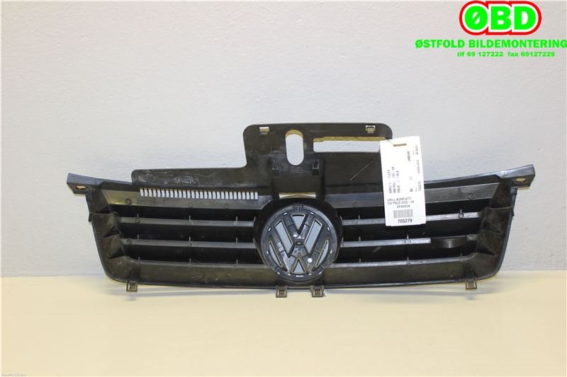 Grill til VW Polo 2002-2005 (Type IV, Fase 1) (VOLKSWAGEN|6Q0 853 651 C|)