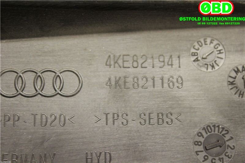 Diverse deler til Audi e-tron 2018-->>  (AUDI ETRON|4KE 821 941 A||4KE821941)