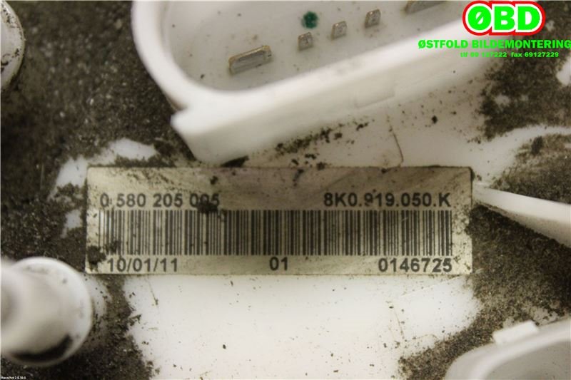 Dieselpumpe fødepumpe til Audi A4, Allroad 2009-2016 (Type I) (B8) (B8) (AUDI|8K0 919 050 L||8K0919050K)