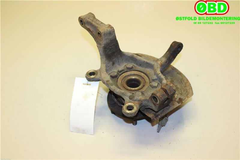 Hjulspindel høyre foran til Nissan Qashqai 2007-2010 (Type I, Fase 1)  (NISSAN|40014JD000|)