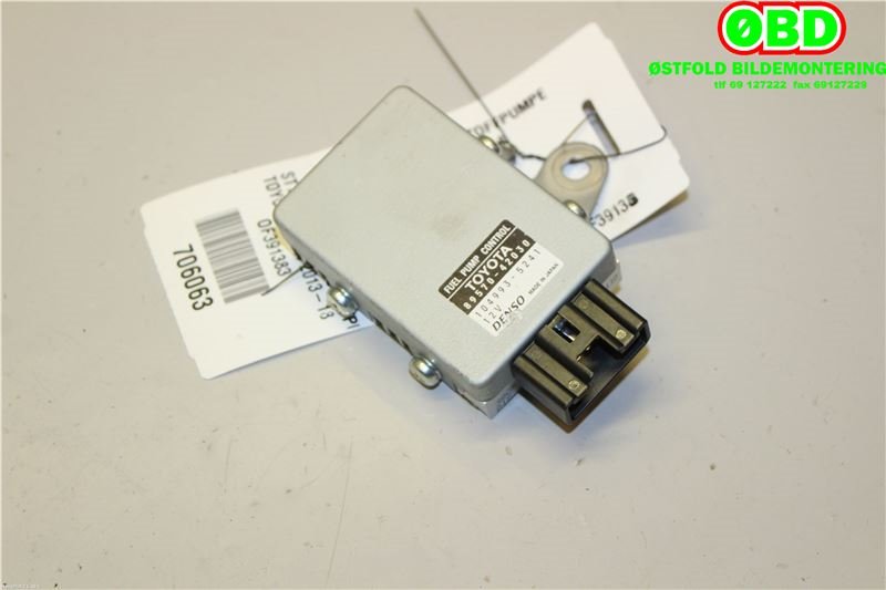 Styreenhet drivstoffpumpe til Toyota RAV4 2016-2019 (Type IV, Fase 2) (TOYOTA|8957042030|1049935241)