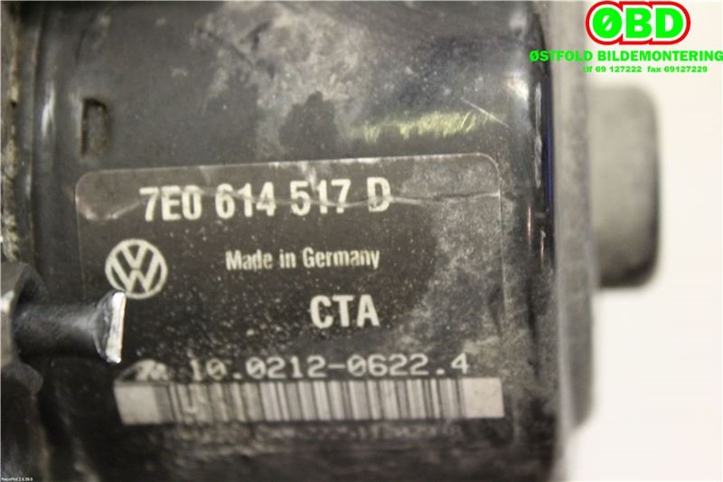 ABS sentral til VW Transporter / Caravelle 2009-2015 (Fase 2) (T5) (T5) (VOLKSWAGEN|7E0 614 517 H||7E0614517D)