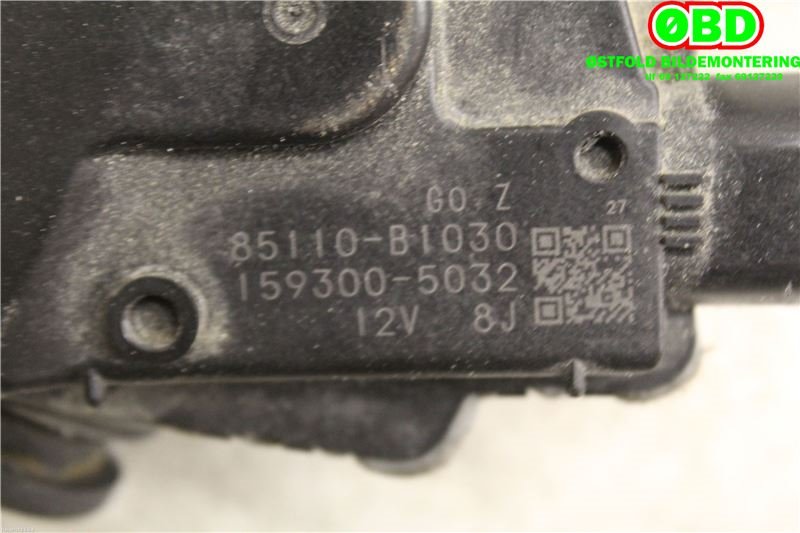 Viskermotor frontrute til Subaru Justy 2008-2010 (Type IV)  (SUBARU|)
